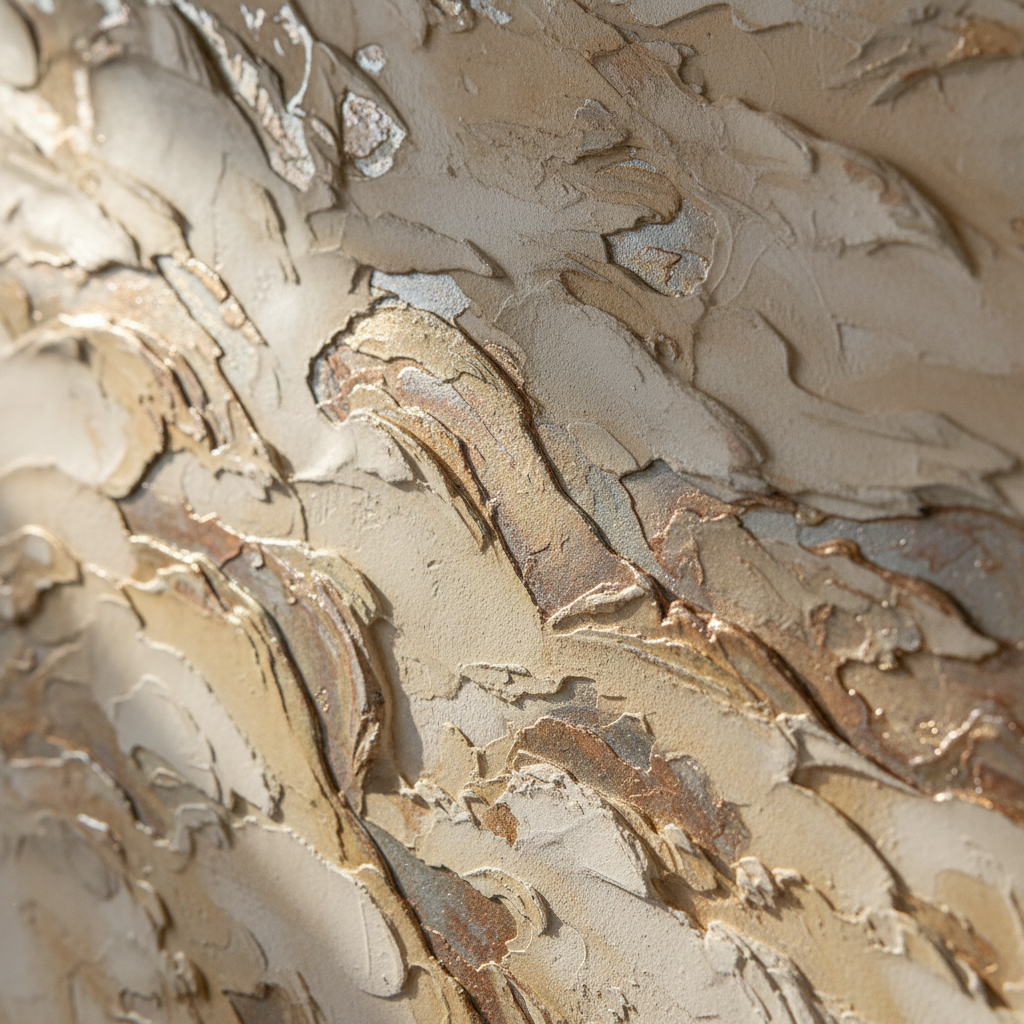 Exquisite bespoke plaster finishes in a luxury London living room - The Painters London