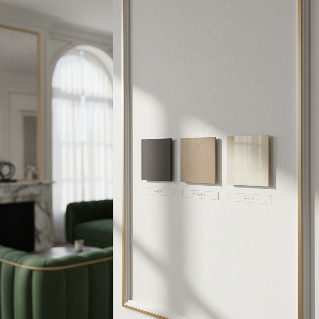 Choosing Paint Finishes: Matte, Eggshell or Gloss Guide - The Painters London blog