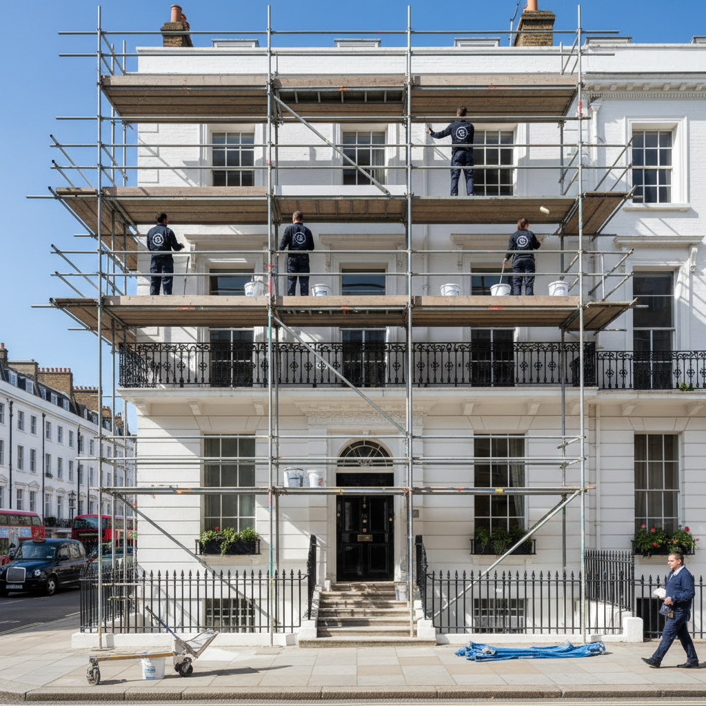 Exterior Painting London: Protecting Period Facades - The Painters London blog
