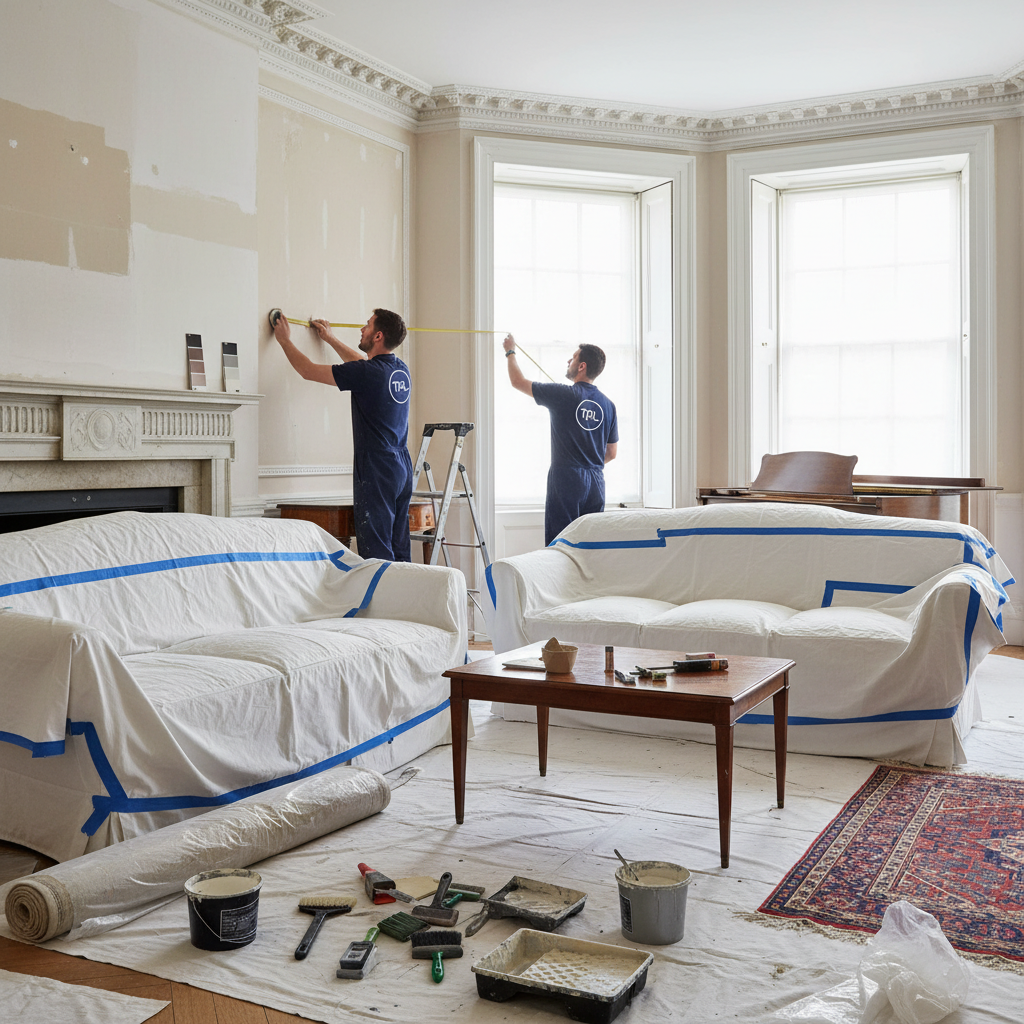 Interior Painting Preparation: The Secret to Luxury Finishes - The Painters London blog