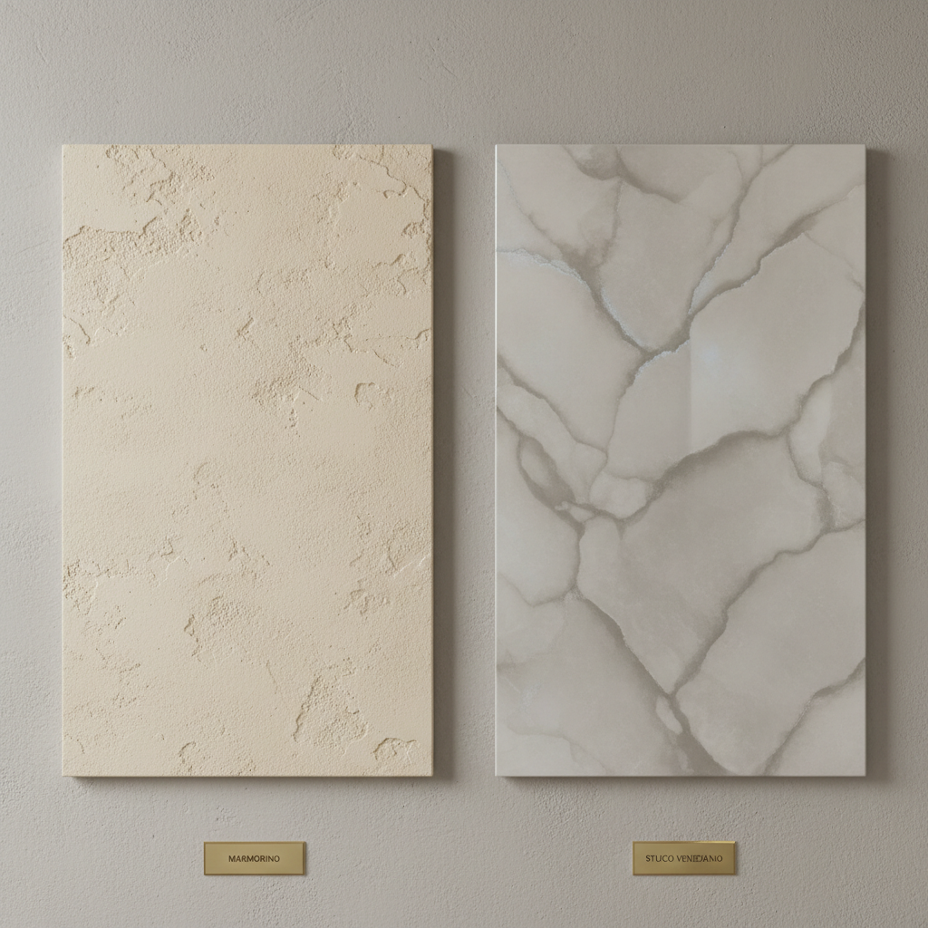 Marmorino vs Stucco Veneziano: Venetian Plaster Guide - The Painters London blog