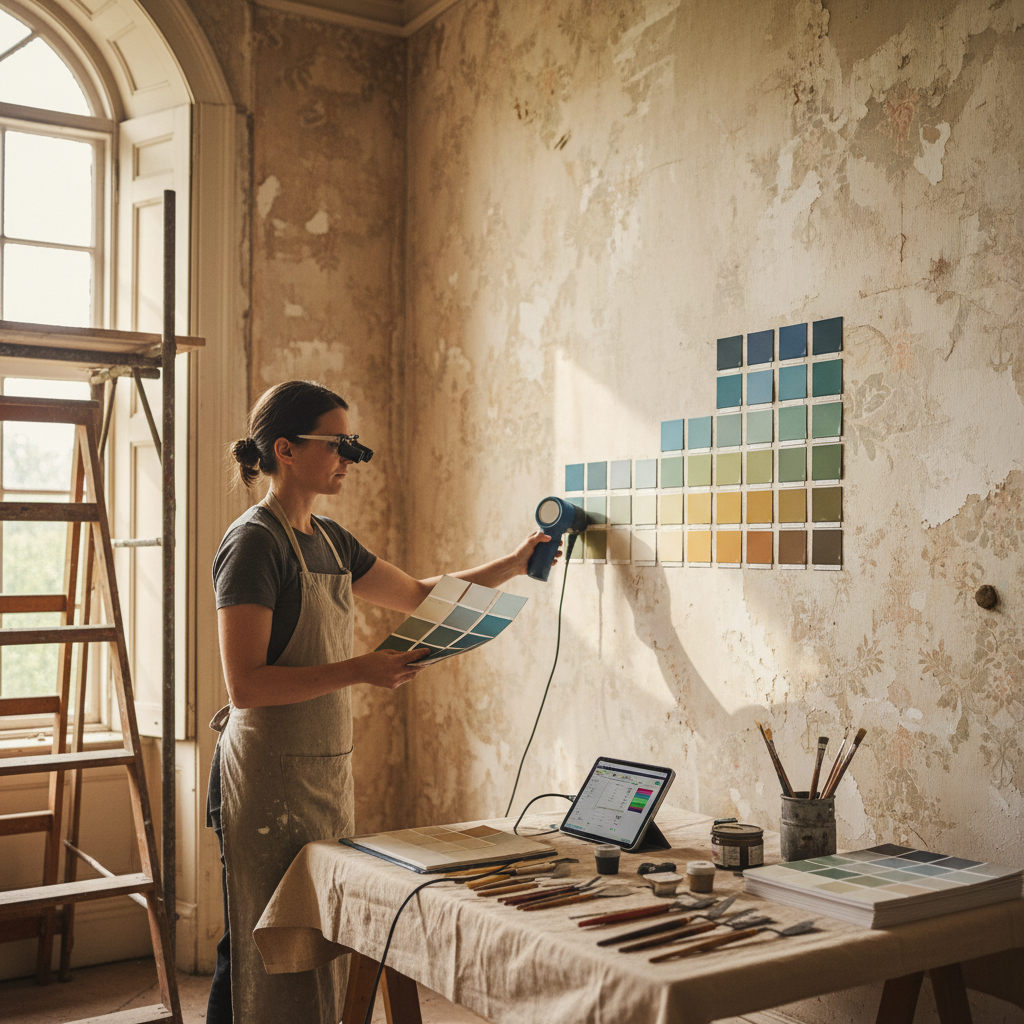 The Art of Colour Matching for Heritage Properties - The Painters London blog