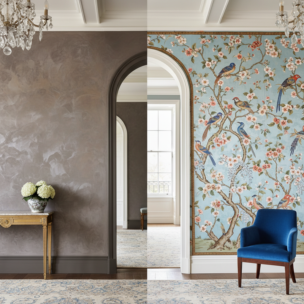 Venetian Plaster vs Wallpaper: London Luxury Guide - The Painters London blog