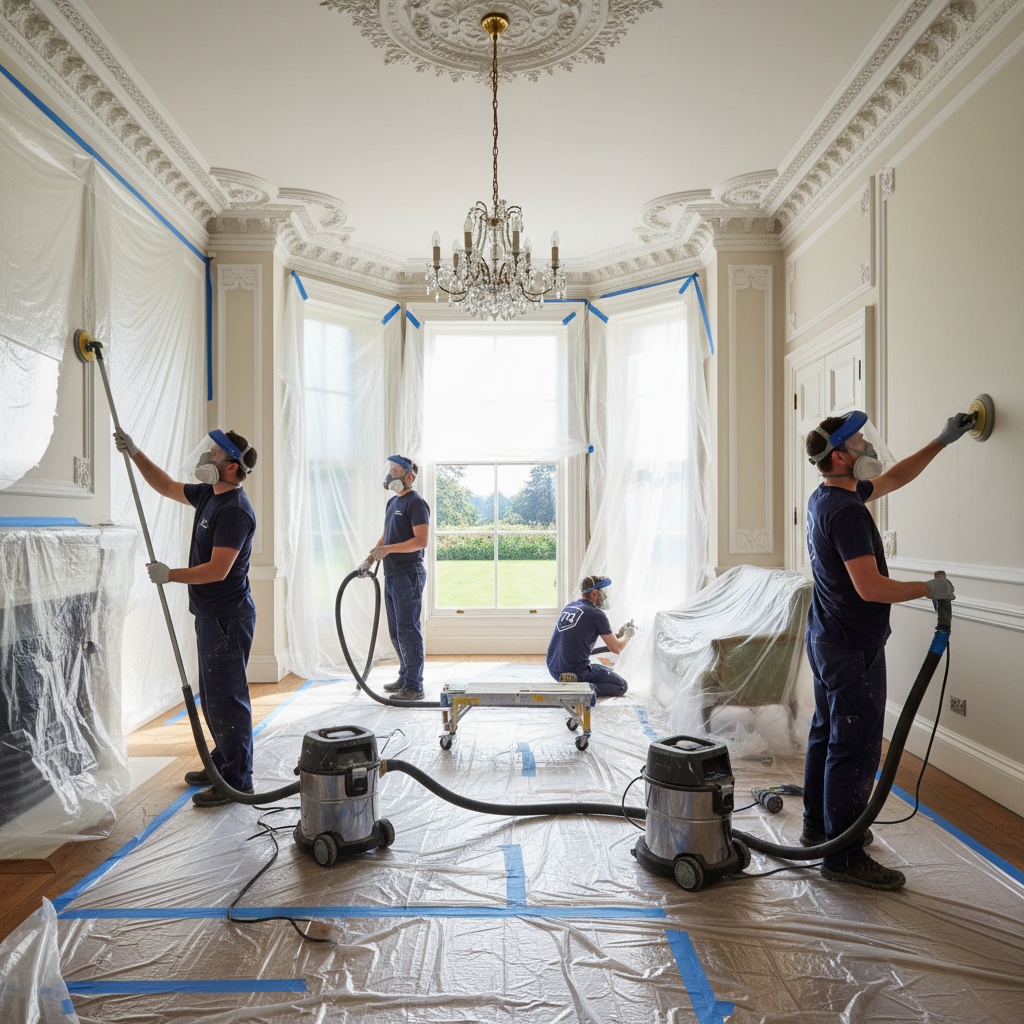 Why Preparation Is 80% of a Great Paint Job | The Painters London - The Painters London blog